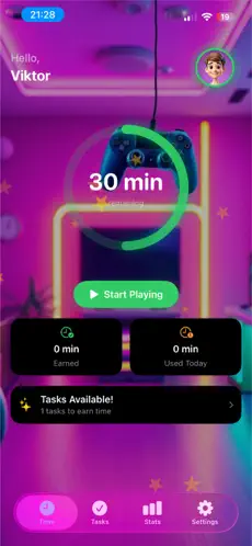 EarnTime App Screenshot